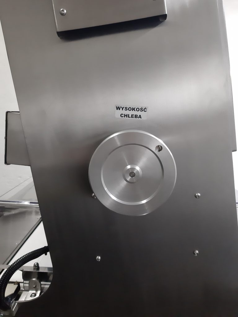 Krajalnica taśmowa do chleba, przemysłowa